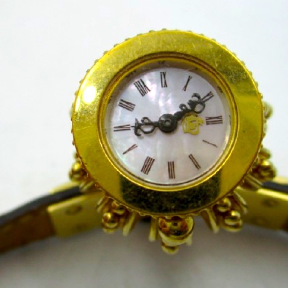 Juicy Couture Crown Watch CHARM Leather bracelet - Picture 3 of 15